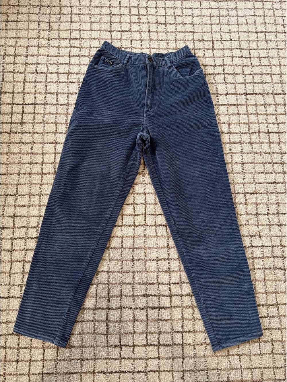 Vintage Ralph Lauren Blue Corduroy Jeans 90s minimalist cozy cabincore granola 8
